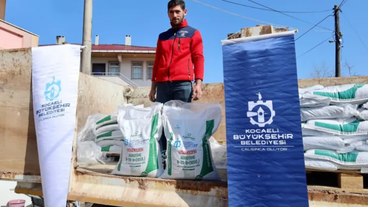 Büyükşehir'den çiftçilere yüzde 50 hibeli gübre desteği