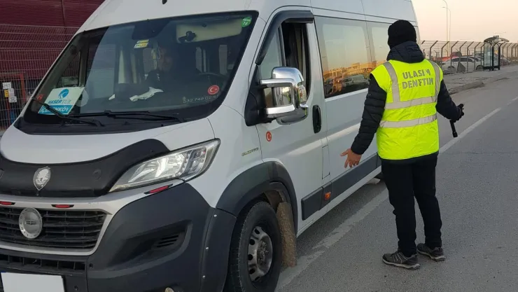 Büyükşehir'den korsan servis denetimi