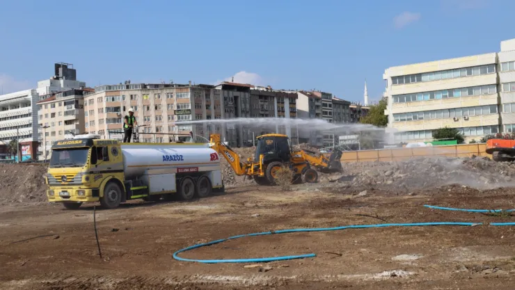 Büyükşehir dev projede çok titiz çalışıyor