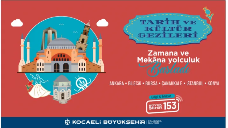Büyükşehir'in kültür gezileri başvuruları başladı