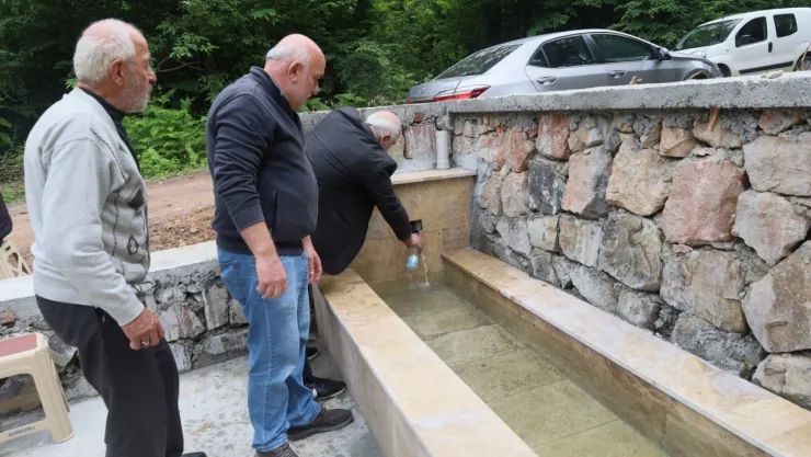 Büyükşehir, kırsal mahallelere çeşme yapıyor