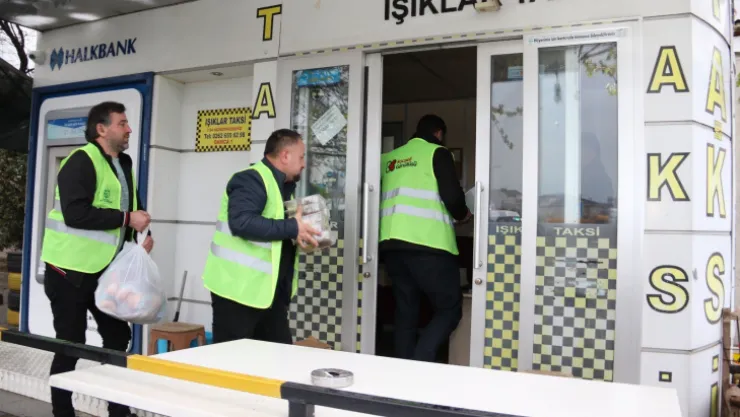Büyükşehir, Ramazan ayında taksici esnafını unutmuyor