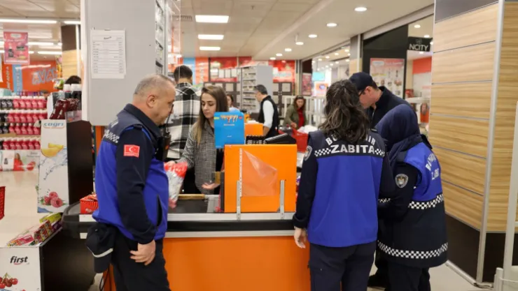 Büyükşehir Zabıtasından bayram öncesi denetim