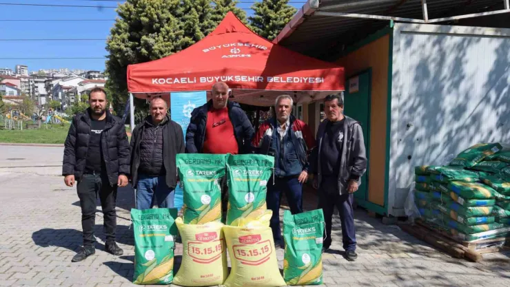 Çiftçiye yüzde 50 hibeli tohum ve gübre desteği