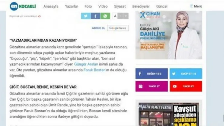 Cihan Hastanesi'ne yakışıyor mu?