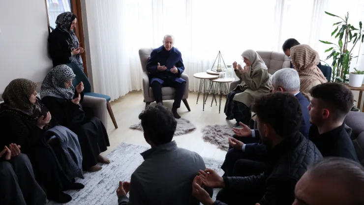 Cumhurbaşkanı Erdoğan, Kocaeli'de Burhan Abiş'in cenazesine katıldı