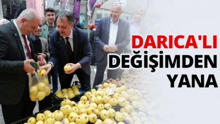 Darıca'lı değişimden yana