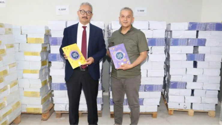 Ders kitapları hazır 