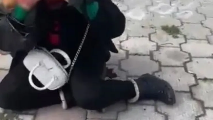 Dini nikahlı eşine dehşeti yaşattı