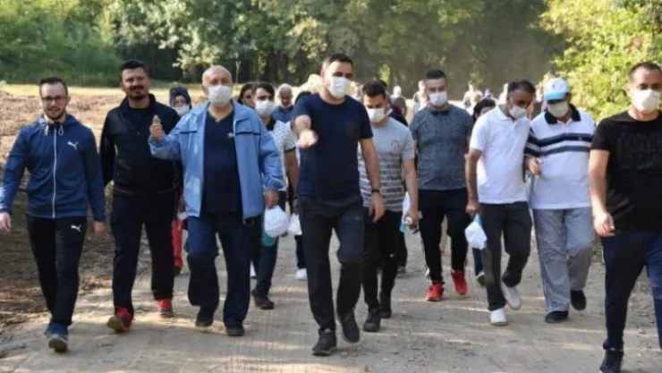 Döngel Mesire Alanı'nda yürüyüş ve inceleme bir arada!