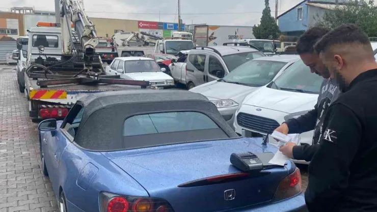 Drift atan sürücüye 50 bin TL ceza