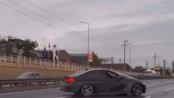 Drift atan magandaya ceza yağdı