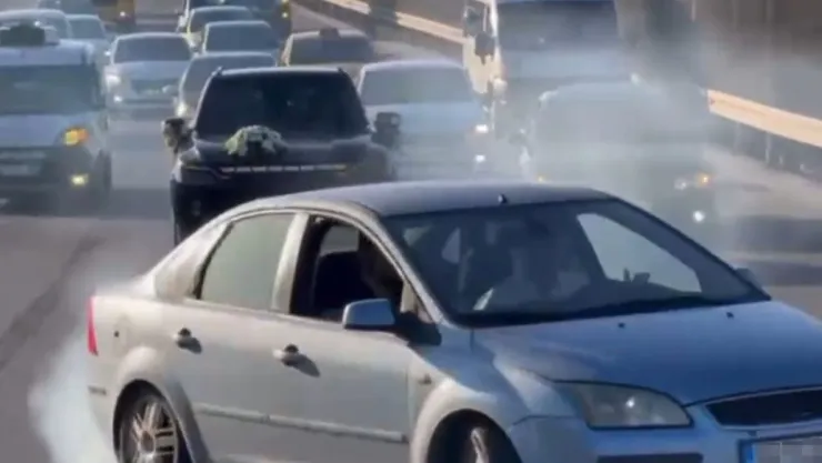 Düğün konvoyunda drift yapan sürücüye ceza