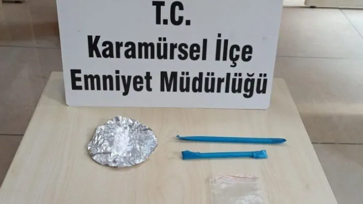 'Dur' ihtarına uymayan motosikletten uyuşturucu çıktı