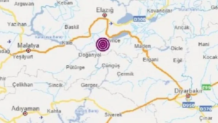 Elazığ'da korkutan deprem!