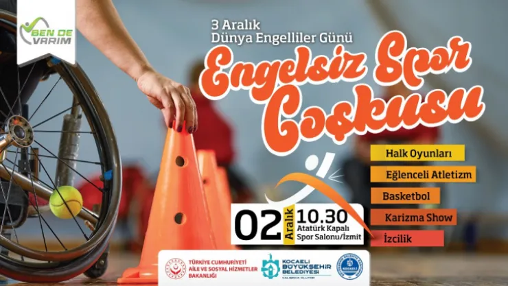 Engelsiz Spor Coşkusu Kocaeli'de