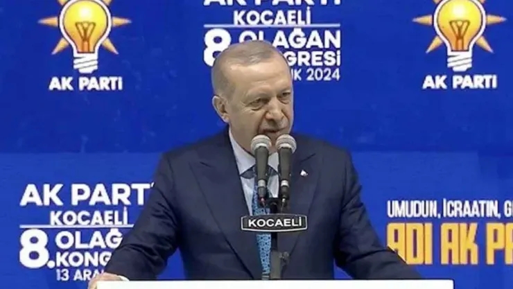 Erdoğan Kocaeli'de konuştu: Türkiye'nin yoluna devam etmesi gerekmektedir