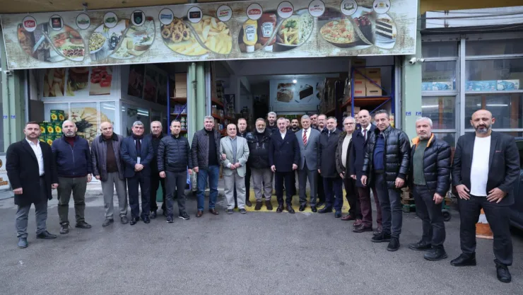 Esnaf kahvaltısıyla güne başladı