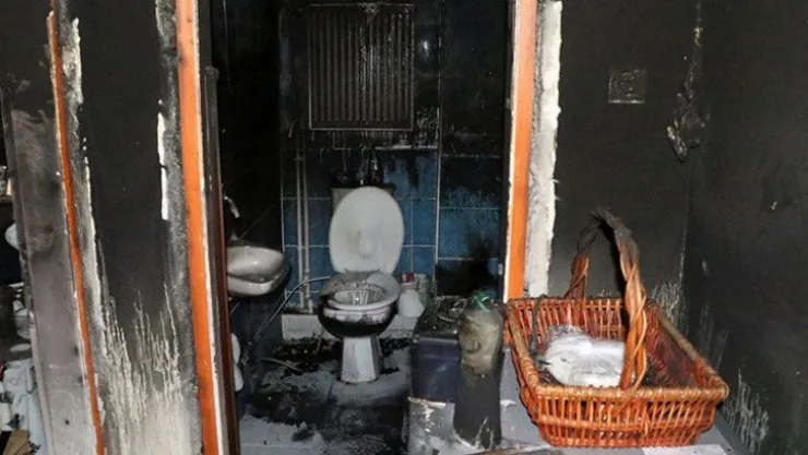 Evleri yandı, Büyükşehir sahip çıktı