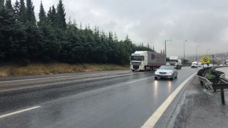 Feci kaza sebebiyle kapanmıştı TEM'in Ankara istikameti trafiğe açıldı