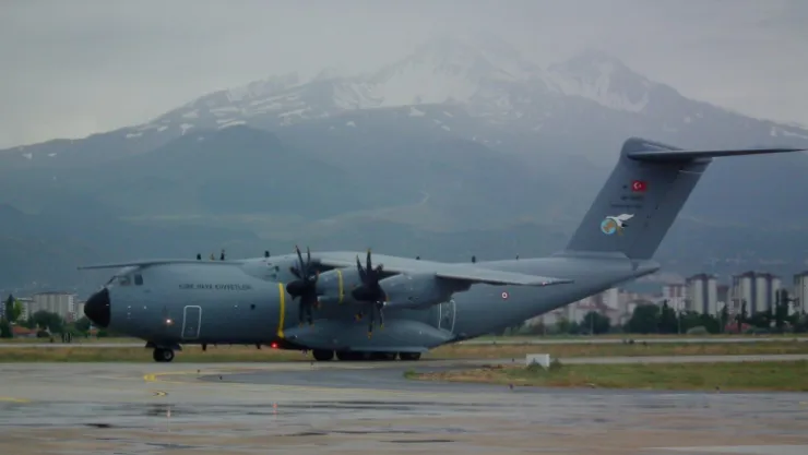 Gazze için A400M uçağı görevlendirildi
