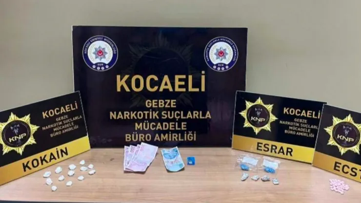 Gebze'de uyuşturucu operasyonu: 2 kişi tutuklandı