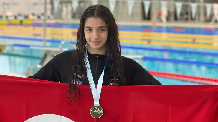 Gölcüklü milli sporcu Ela İşcan'dan büyük başarı