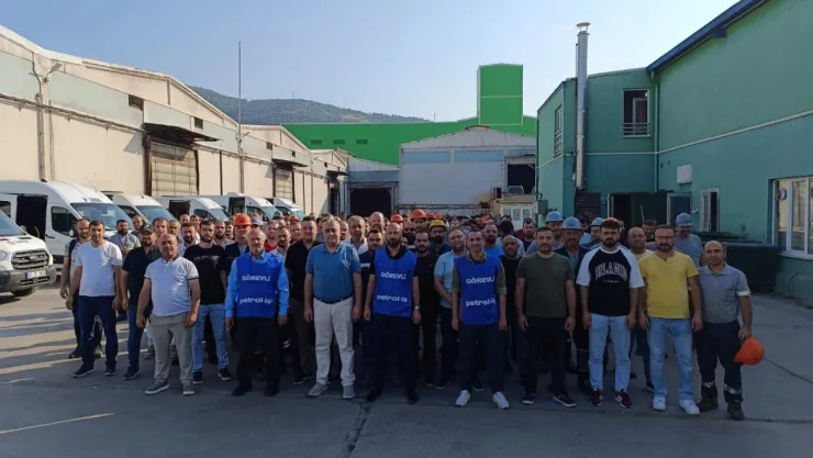 Gübretaş işçisi eylemlere başladı