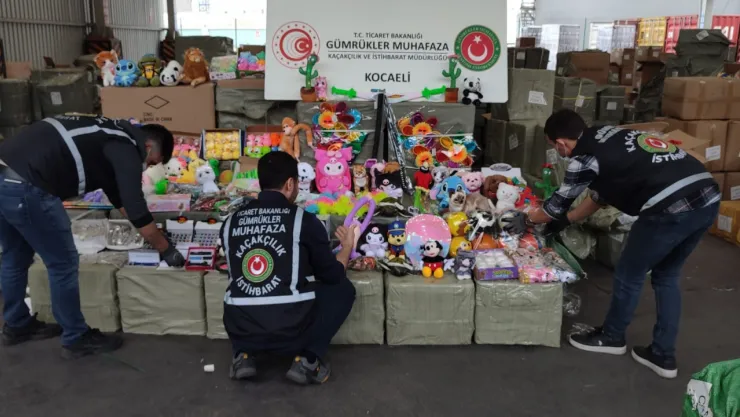 Gümrük muhafaza ekiplerinden Kocaeli'de rekor yakalamalar