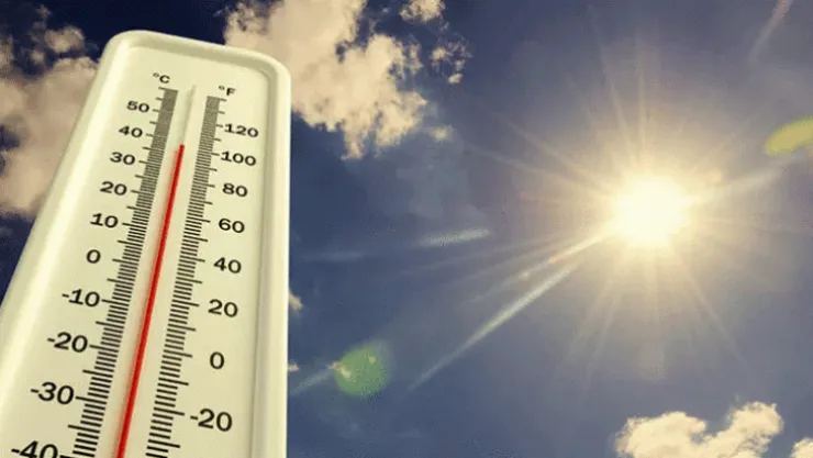 Hava sıcak, nem yüksek 