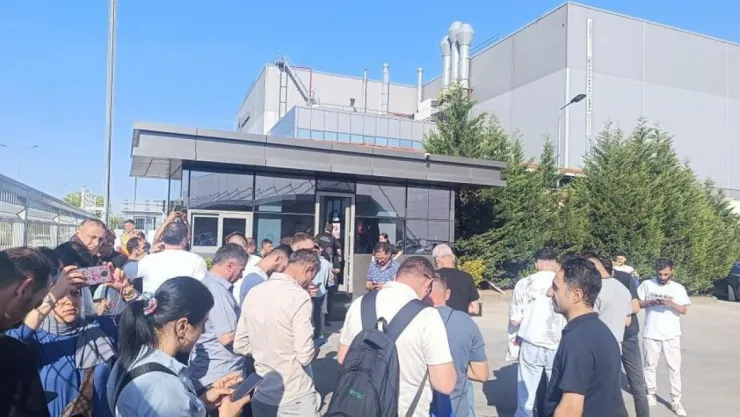 Arteche fabrikasında işçiler ayaklandı