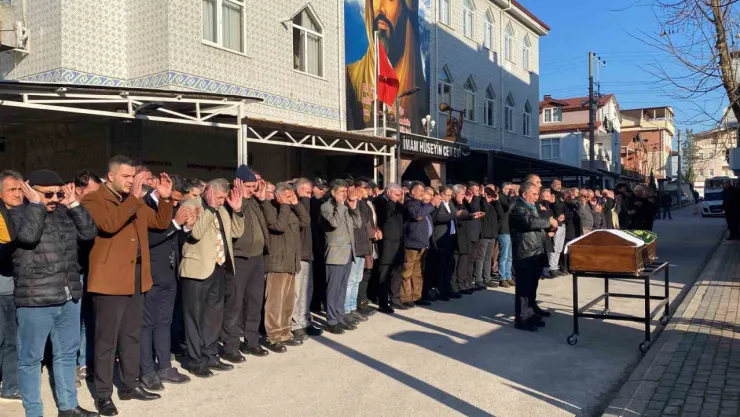 Hayatını kaybeden polis memuru son yolculuğuna uğurlandı