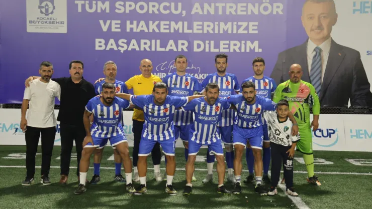 Hemşehri Cup'ta fileler golle doldu