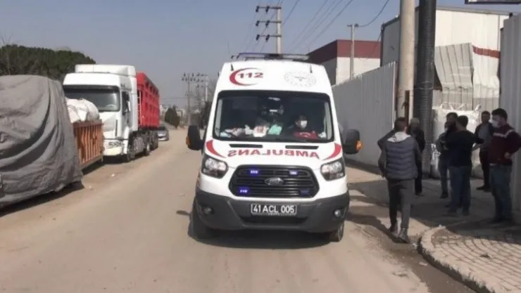 Hurda kesme makinasına elini kaptıran şahıs yaralandı