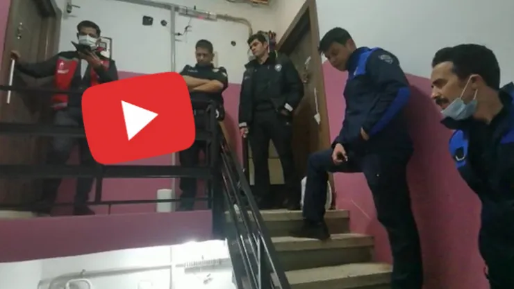 İhbara giden ekipler, dramla karşılaştı