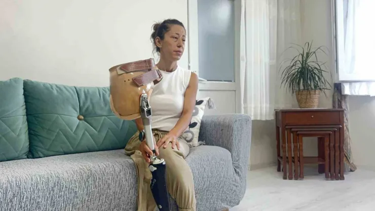İki çocuk annesi Şerife'nin en büyük hayali