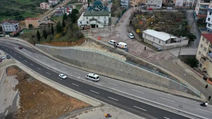 İki önemli cadde birbirine bağlandı