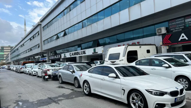 İkinci el otomobil piyasasında talep düştü