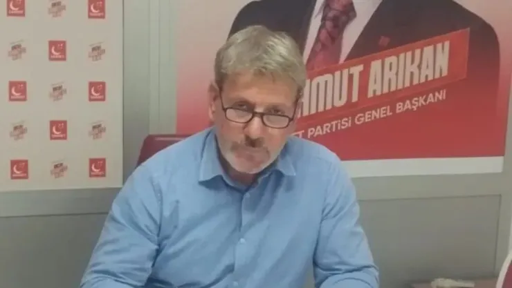 İlçe Başkanının acı günü