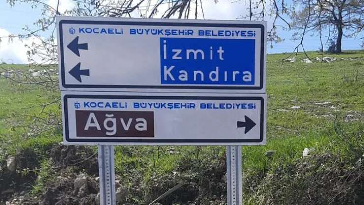 İşaret ve yönlendirme levhaları yenileniyor