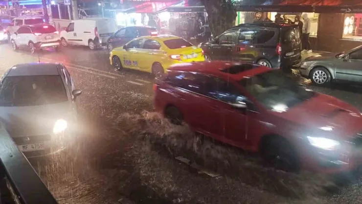 Kocaeli'de beklenen yağış başladı