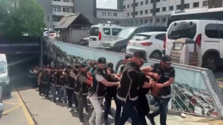 3 ilde suç örgütü operasyonu: 18 gözaltı