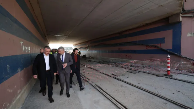 İzmit bir uçtan diğer uca demir ağla bağlanıyor