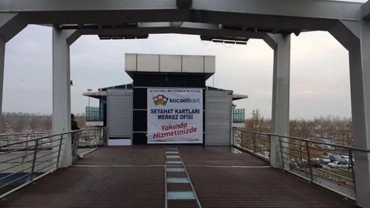 İzmit Seyahat Kartları Ofisi yeni yerine taşınıyor
