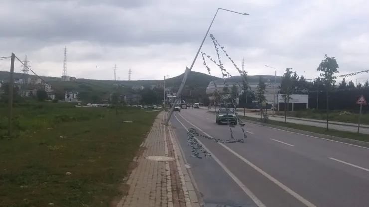 İzmit'te korkutan görüntü!