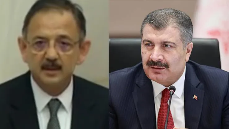 Kabinede iki bakan değişti