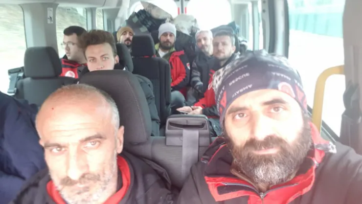 KAK deprem bölgesinde!