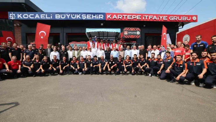 Kartepe'ye yeni itfaiye binası kazandırıldı
