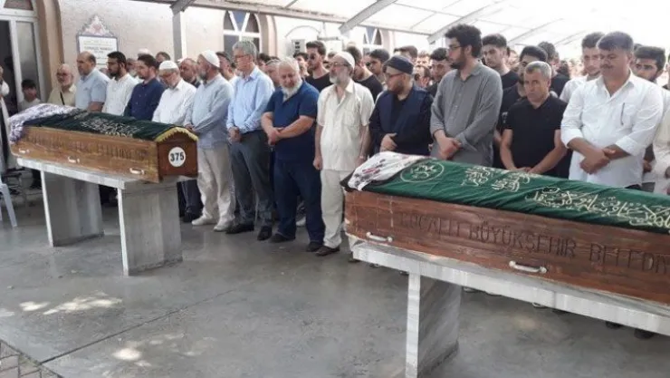 Kazada hayatını kaybedenler toprağa verildi