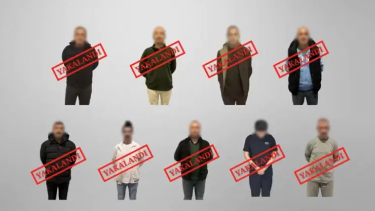 Kırmızı bültenle aranan suçlular Türkiye'ye getirildi